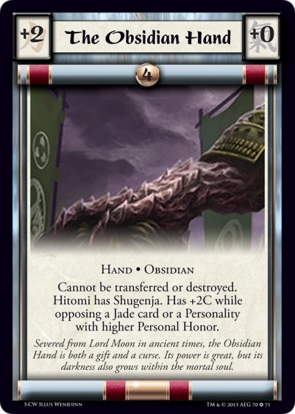 The Obsidian Hand